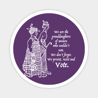 Granddaughters who Vote Magnet